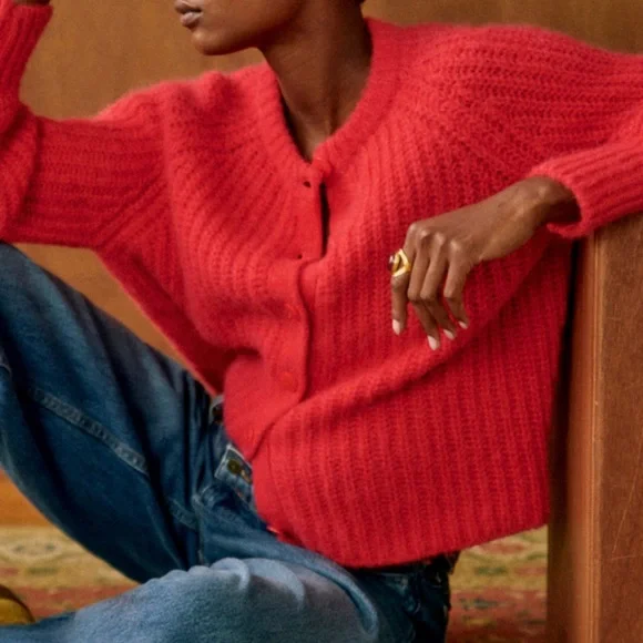 Sezane Emile Cardigan ECO worn only once - Picture 4 of 7